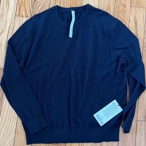 NWT Lululemon Cotton-Cashmere sweater navy colour